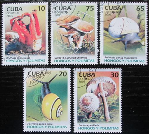 Potovn znmky Kuba 2005 Houby a neci Mi# 4767-71