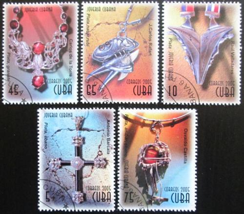 Potovn znmky Kuba 2005 Klenoty Mi# 4760-64
