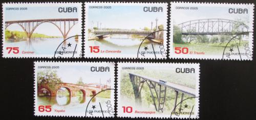 Potovn znmky Kuba 2005 Mosty Mi# 4673-77