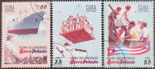 Potovn znmky Kuba 2006 Cerro Pelado Mi# 4815-17 Kat 4.50
