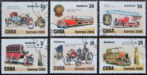 Potovn znmky Kuba 2006 Hasisk technika Mi# 4871-76 - zvtit obrzek