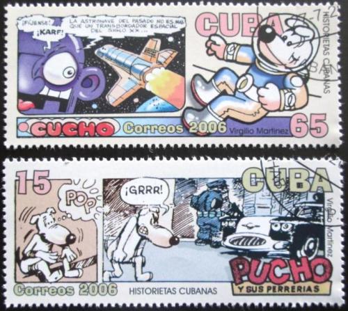 Potovn znmky Kuba 2006 Komiks Mi# 4819-20