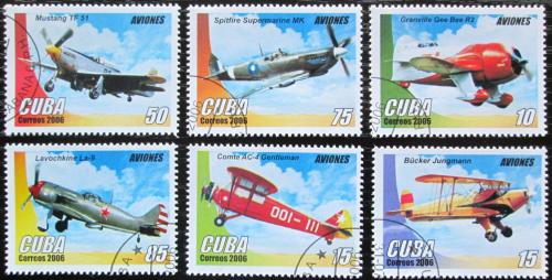 Potovn znmky Kuba 2006 Letadla Mi# 4821-26