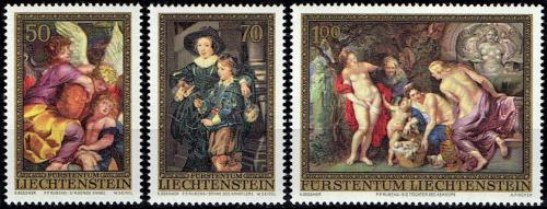 Poštovní známky Lichtenštejnsko 1976 Umìní Mi# 655-57 Kat 8.50€