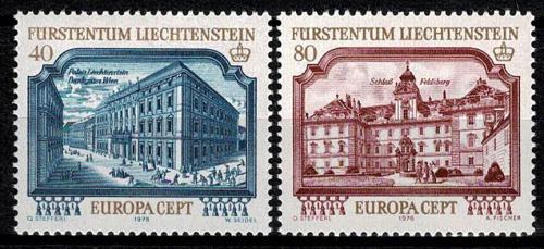 Poštovní známky Lichtenštejnsko 1978 Evropa CEPT Mi# 692-93