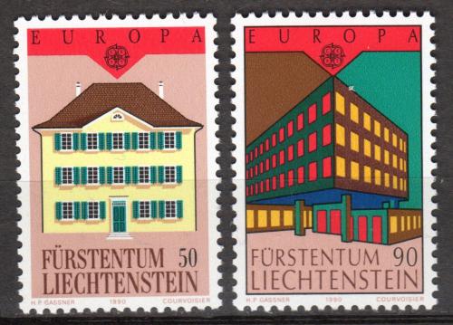 Poštovní známky Lichtenštejnsko 1990 Evropa CEPT, pošty Mi# 984-85
