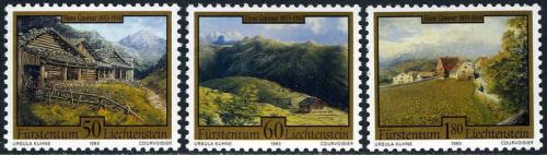 Poštovní známky Lichtenštejnsko 1993 Umìní, Hans Gantner Mi# 1056-58