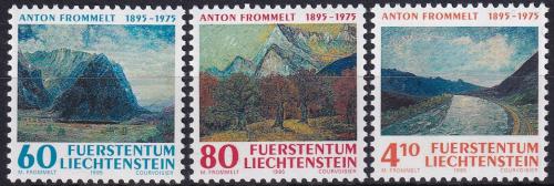 Poštovní známky Lichtenštejnsko 1995 Umìní Mi# 1108-10 Kat 9.50€