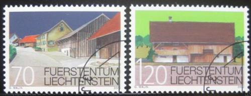 Poštovní známky Lichtenštejnsko 2002 Architektura Mi# 1294-95
