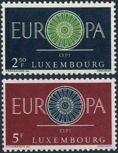 Potovn znmky Lucembursko 1960 Evropa CEPT Mi# 629-30
