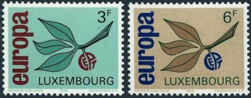 Poštovní známky Lucembursko 1965 Evropa CEPT Mi# 715-16