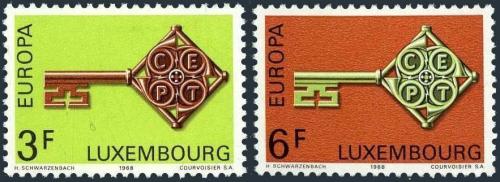 Poštovní známky Lucembursko 1968 Evropa CEPT Mi# 771-72