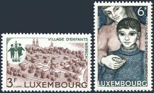 Poštovní známky Lucembursko 1968 Vesnièky SOS Mi# 775-76