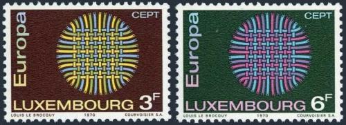 Poštovní známky Lucembursko 1970 Evropa CEPT Mi# 807-08