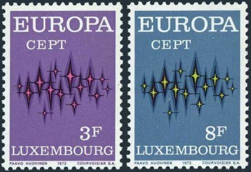 Poštovní známky Lucembursko 1972 Evropa CEPT Mi# 846-47