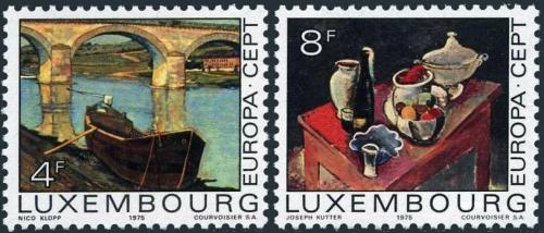 Potovn znmky Lucembursko 1975 Evropa CEPT, umn Mi# 904-05 - zvtit obrzek