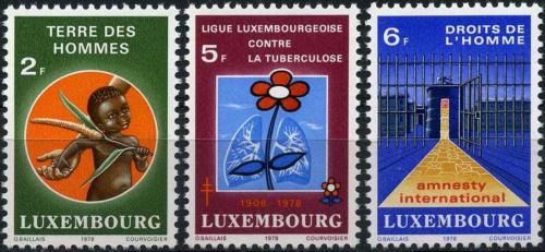 Potovn znmky Lucembursko 1978 Solidarita Mi# 972-74 - zvtit obrzek