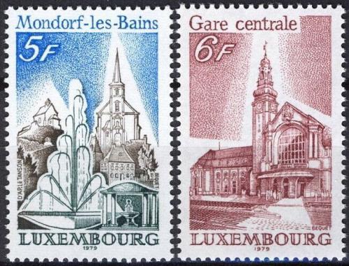 Potovn znmky Lucembursko 1979 Pamtihodnosti Mi# 985-86