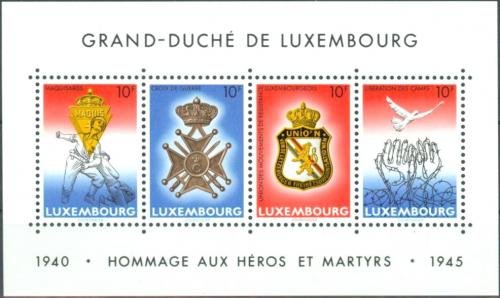 Poštovní známky Lucembursko 1985 Symboly vévodství Mi# Block 14