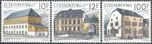 Potovn znmky Lucembursko 1987 Tradin architektura Mi# 1180-82 Kat 6.50 - zvtit obrzek