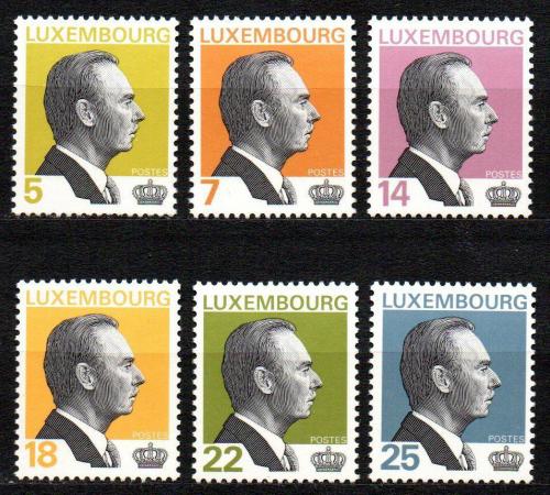 Poštovní známky Lucembursko 1993 Velkovévoda Jean Mi# 1310-15