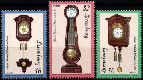 Poštovní známky Lucembursko 1997 Hodiny Mi# 1426-28 Kat 6€