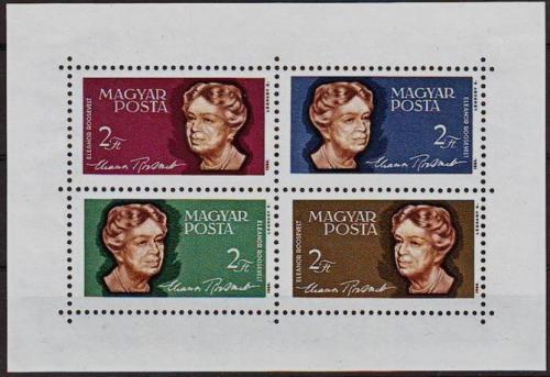 Poštovní známky Maïarsko 1964 Eleanor Roosevelt Mi# Block 41