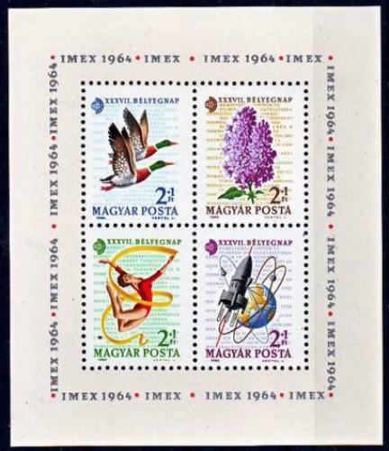 Poštovní známky Maïarsko 1964 Výstava IMEX Mi# Block 42
