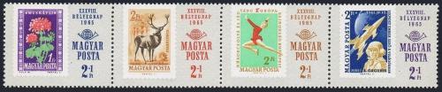 Poštovní známky Maïarsko 1965 Den známek Mi# 2175-78
