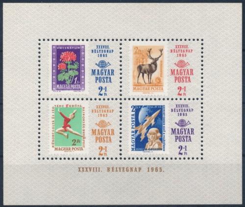 Poštovní známky Maïarsko 1965 Den známek Mi# Block 51