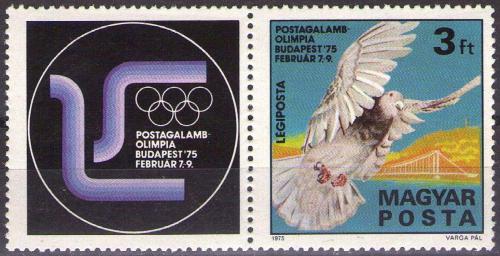 Poštovní známky Maïarsko 1975 Olympijské hry Mi# 3022