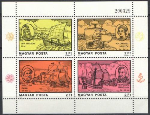 Poštovní známky Maïarsko 1978 Moøeplavci Mi# Block 131