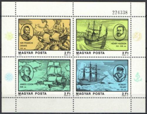 Poštovní známky Maïarsko 1978 Moøeplavci Mi# Block 132