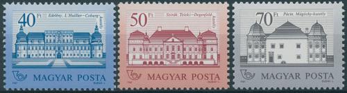 Poštovní známky Maïarsko 1987 Zámky Mi# 3914-16 Kat 11€