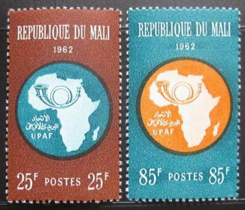 Poštovní známky Mali 1962 Africká poštovní unie, UPAF Mi# 51-52