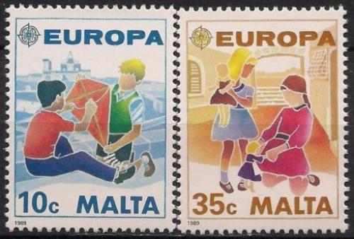 Poštovní známky Malta 1989 Evropa CEPT Mi# 816-17