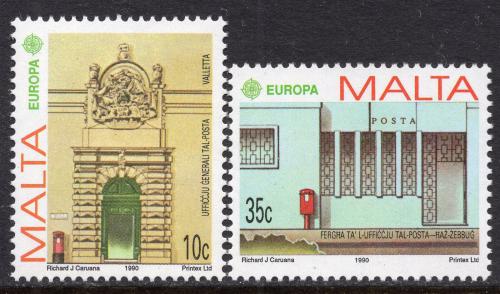 Poštovní známky Malta 1990 Evropa CEPT, pošta Mi# 831-32