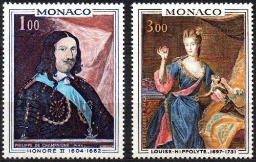 Poštovní známky Monako 1969 Umìní Mi# 946-47