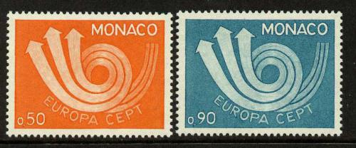 Poštovní známky Monako 1973 Evropa CEPT Mi# 1073-74