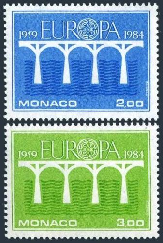Poštovní známky Monako 1984 Evropa CEPT Mi# 1622-23
