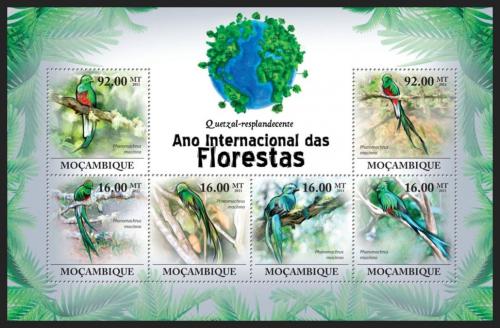 Poštovní známky Mosambik 2011 Kvesal Mi#  4348-53 Kat 14€