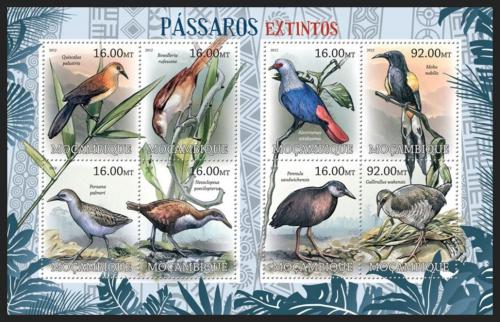 Poštovní známky Mosambik 2012 Vyhynulí ptáci Mi# 5718-25 Kat 16€