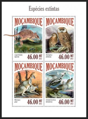 Potovn znmky Mosambik 2013 Chrnn fauna Mi# 6962-65 Kat 11 - zvtit obrzek