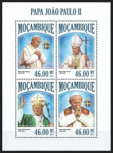 Potovn znmky Mosambik 2013 Pape Jan Pavel II. Mi# 6922-25 Kat 11