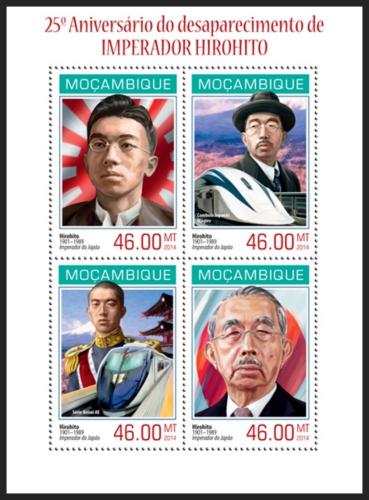 Potovn znmky Mosambik 2014 Csa Hirohito Mi# 7200-03 Kat 11 - zvtit obrzek