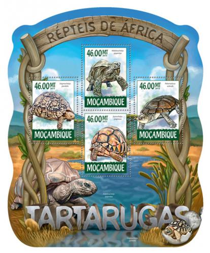 Poštovní známky Mosambik 2015 Želvy Mi# 7884-87 Kat 10€