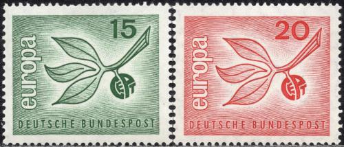 Poštovní známky Nìmecko 1965 Evropa CEPT Mi# 483-84