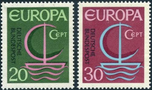 Poštovní známky Nìmecko 1966 Evropa CEPT Mi# 519-20