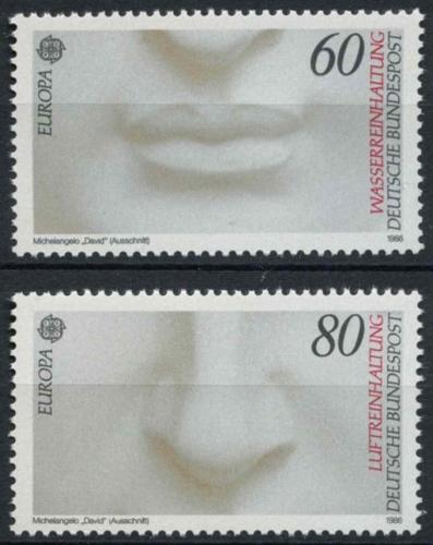 Poštovní známky Nìmecko 1986 Evropa CEPT, ochrana pøírody Mi# 1278-79