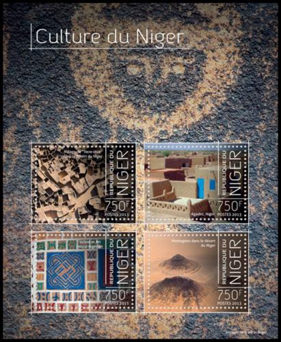 Potovn znmky Niger 2013 Kultura Nigeru Mi# 2585-88 Kat 12 - zvtit obrzek